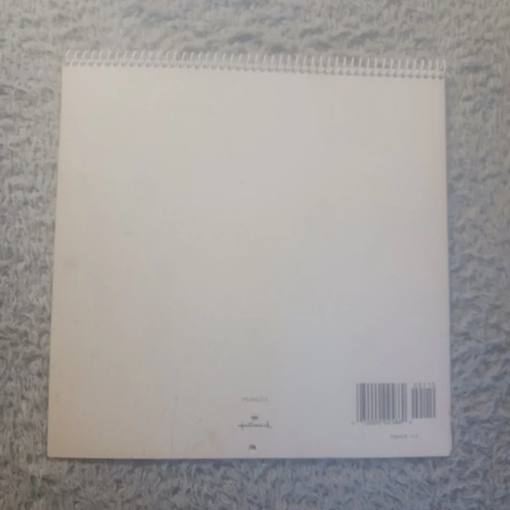Hallmark Peanuts 1990-1991 School Year Calendar Vintage Charlie Brown Snoopy 90s